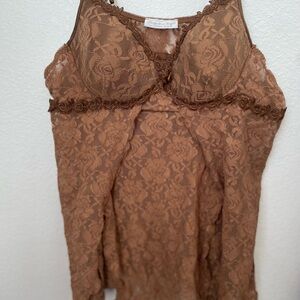 Lace Brown top